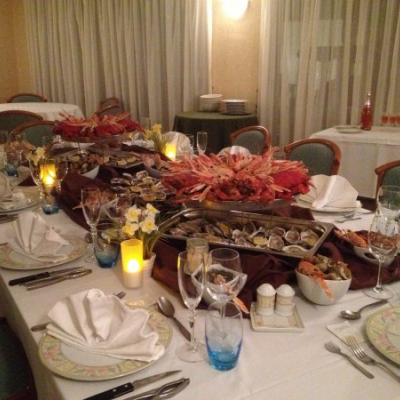 Seafood platter evenings